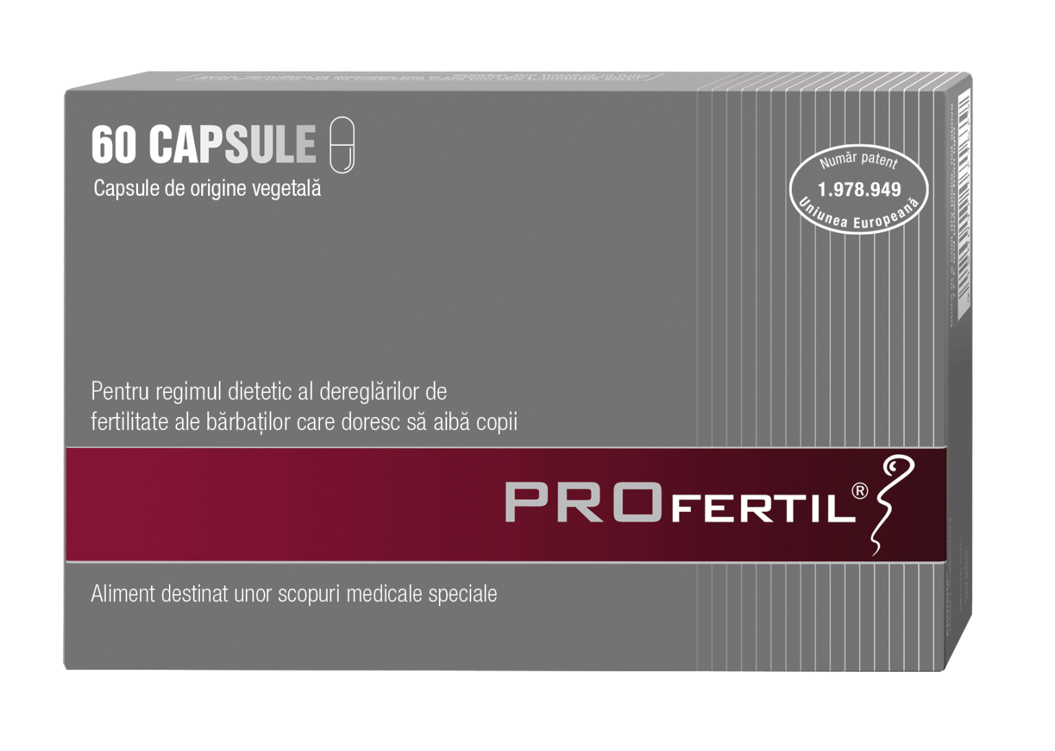 PROfertil® pentru bărbați, 60 capsule - PROfertil Male